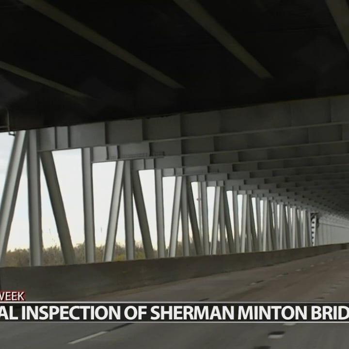 Lane restrictions take effect this week on Sherman Minton Bridge